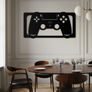 Gamer Controller Metal Wall Art - Modern Gaming Room Decor - KAF144