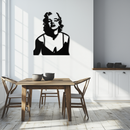 Glamorous Marilyn Monroe Metal Wall Art – Iconic Pop Art Steel Decor - KAF153
