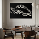 Abstract Female Form Metal Wall Art – Modern Geometric Steel Decor - KAF154