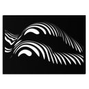 Abstract Female Form Metal Wall Art – Modern Geometric Steel Decor - KAF154