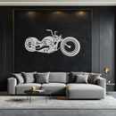 Motorcycle Metal Wall Art - Biker Decor for Garage & Man Cave- KAF172