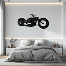 Motorcycle Metal Wall Art - Biker Decor for Garage & Man Cave- KAF172