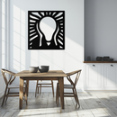 The Scream Metal Wall Art - Minimalist Expressionist Decor- KAF179