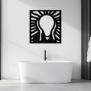 The Scream Metal Wall Art - Minimalist Expressionist Decor- KAF179