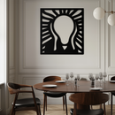 The Scream Metal Wall Art - Minimalist Expressionist Decor- KAF179