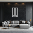 Islamic Calligraphy Metal Wall Art - "Ya Allah" Modern Design -KAF180