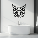 Geometric Fox Metal Wall Art - Modern Minimalist Decor- KAF182