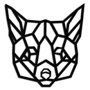 Geometric Fox Metal Wall Art - Modern Minimalist Decor- KAF182