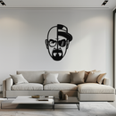 Walter White Metal Wall Art - Iconic TV Show Decor- KAF183