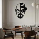 Walter White Metal Wall Art - Iconic TV Show Decor- KAF183