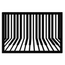 Geometric Piano Keys Metal Wall Art - Modern Music Decor- KAF189