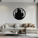 Jazz Musicians Metal Wall Art – Saxophone & Guitar Design - KAF192