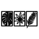 Botanical Metal Wall Art Set - Nature-Inspired Minimalist Decor - KAF198