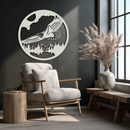 Majestic Eagle Metal Wall Art - Nature-Inspired Decor - KAF201