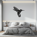 Hummingbird Metal Wall Art - Elegant Nature-Inspired Decor - KAF203