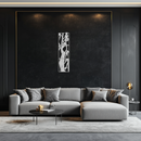 African Woman Metal Wall Art - Elegant Tribal Home Decor - KAF206