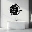 Feel the Beat Metal Wall Art - Music-Inspired Decor - KAF210
