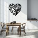 Heart Tree Metal Wall Art – Nature & Love-Inspired Decor - KAF211