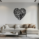 Heart Tree Metal Wall Art – Nature & Love-Inspired Decor - KAF211