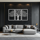 Tree of Life Metal Wall Art – 3-Panel Nature Decor - KAF221