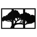 Tree Silhouette Metal Wall Art - Modern Nature-Inspired Decor - KAF222