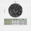 Surah Al-Asr Metal Wall Art - Timeless Islamic Calligraphy - KAF228