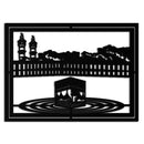 Kaaba Metal Wall Art - Sacred Islamic Wall Decor - KAF232