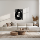 Allah Metal Wall Art – Elegant Islamic Calligraphy Design - KAF235