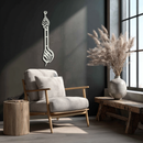 Allahu Akbar Metal Wall Art – Elegant Islamic Calligraphy Design - KAF242