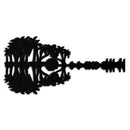 Sunset Guitar Metal Wall Art - Nature-Inspired Music Decor- KAF261