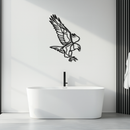 Eagle Metal Wall Art – Bold & Majestic Bird Decor - KAF271