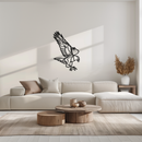 Eagle Metal Wall Art – Bold & Majestic Bird Decor - KAF271