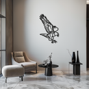 Eagle Metal Wall Art – Bold & Majestic Bird Decor - KAF271