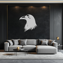 Raven Metal Wall Art - Mysterious Crow Silhouette Decor- KAF277