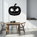 Pumpkin Metal Wall Art – Halloween Jack-O'-Lantern Decor- KAF282