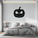Pumpkin Metal Wall Art – Halloween Jack-O'-Lantern Decor- KAF282