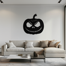 Pumpkin Metal Wall Art – Halloween Jack-O'-Lantern Decor- KAF282