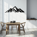 Mountain Metal Wall Art - Majestic Peak Silhouette Decor- KAF286