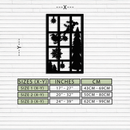 Christmas Window Scene Metal Wall Art - Festive Holiday Decor- KAF291