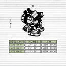 Christmas Snowman Metal Wall Art - Festive Holiday Gift Decor with Cute Snowman on Sled- KAF310