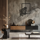 Ghost Metal Wall Art – Spooky Ghost Silhouette Steel Decor for Halloween or Gothic Interiors- KAF329