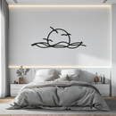 Sunset Metal Wall Art – Sunset Silhouette Steel Decor for Nature-Inspired Interiors- KAF331