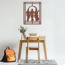 Jazz Musicians Metal Wall Art – Saxophone and Trumpet Player Silhouette Steel Decor for Music Lovers- KAF332