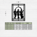 Jazz Musicians Metal Wall Art – Saxophone and Trumpet Player Silhouette Steel Decor for Music Lovers- KAF332