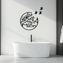 Flying Birds from Branch Metal Wall Art – Nature-Inspired Silhouette Steel Decor for Elegant Interiors- KAF343