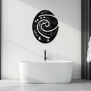 Te Fiti’s Heart  Metal Wall Art – Polynesian Spiral Symbol Decor for Home- KAF406