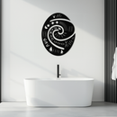 Te Fiti’s Heart  Metal Wall Art – Polynesian Spiral Symbol Decor for Home- KAF406