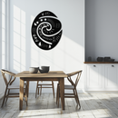Te Fiti’s Heart  Metal Wall Art – Polynesian Spiral Symbol Decor for Home- KAF406