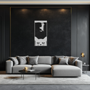 Cute Cat and Kitten Metal Wall Art – Playful Hanging Cat Silhouette Steel Decor for Pet Lovers and Home Interiors- KAF407