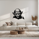 Gollum Metal Wall Art - Fantasy-Inspired Steel Silhouette for Movie Lovers - KAF467